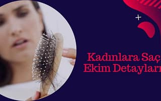 kadınlara özel saç ekim